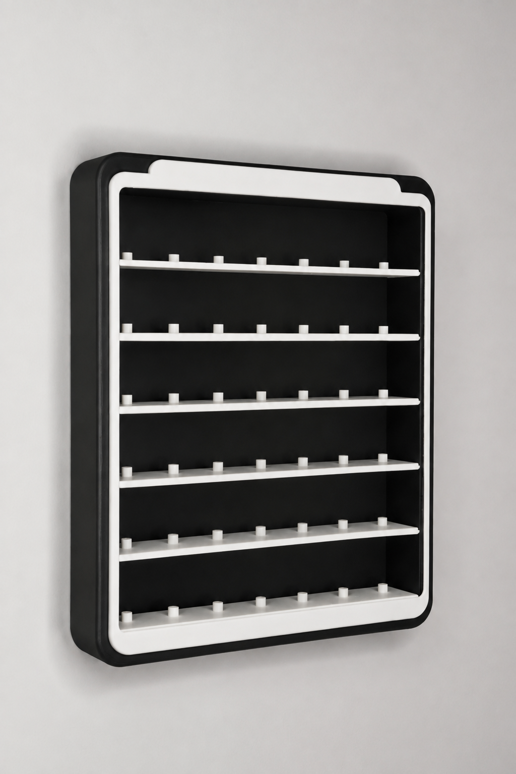 Ooshies Wall Display – 42 Spots with Acrylic Cover