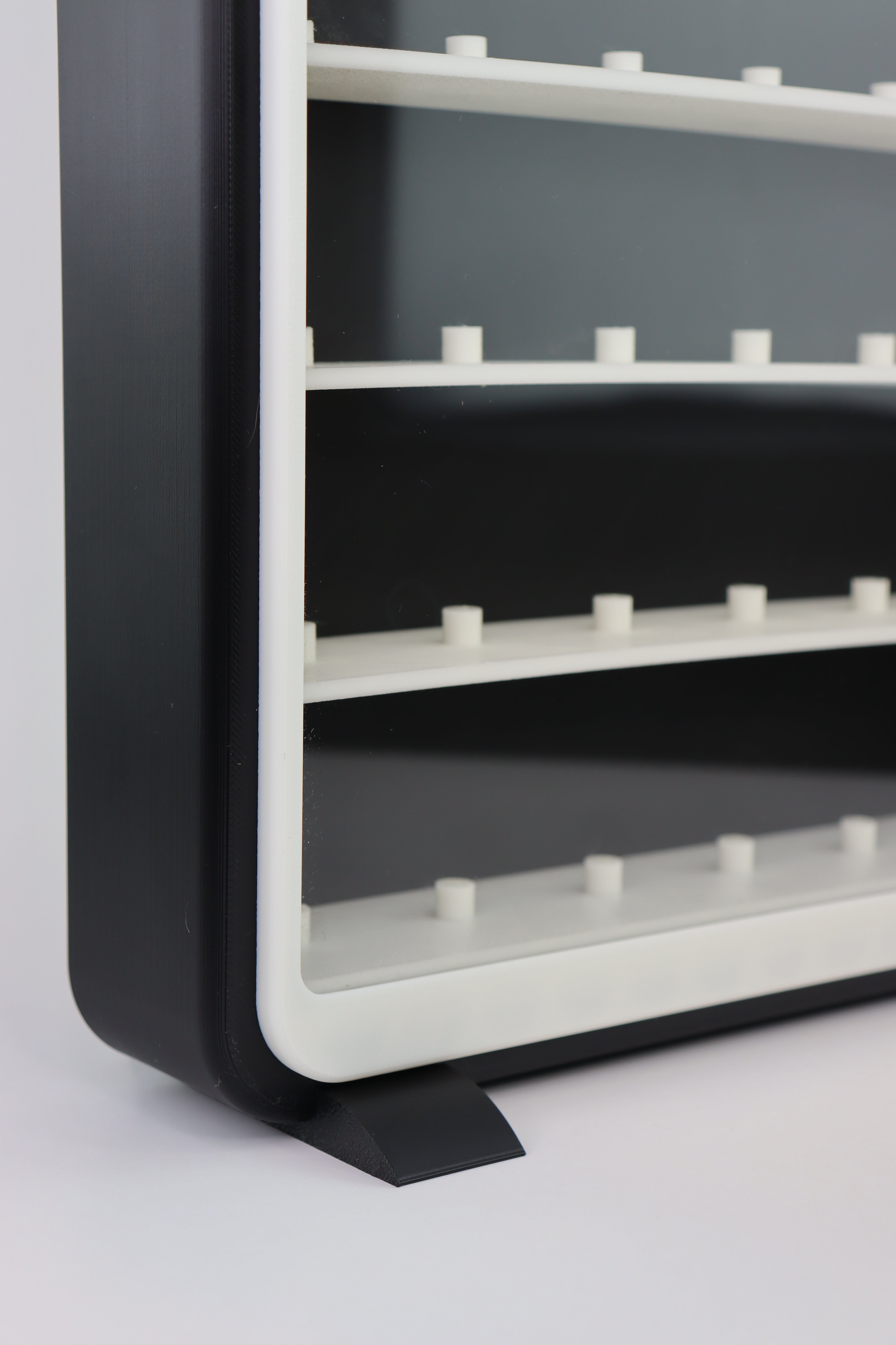 Ooshies Display Wall Mounted or Tabletop | 42 Spots + Acrylic Front