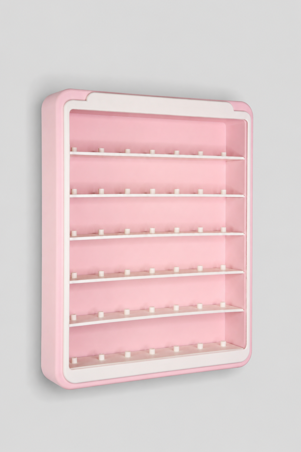 Ooshies Wall Display – 42 Spots with Acrylic Cover