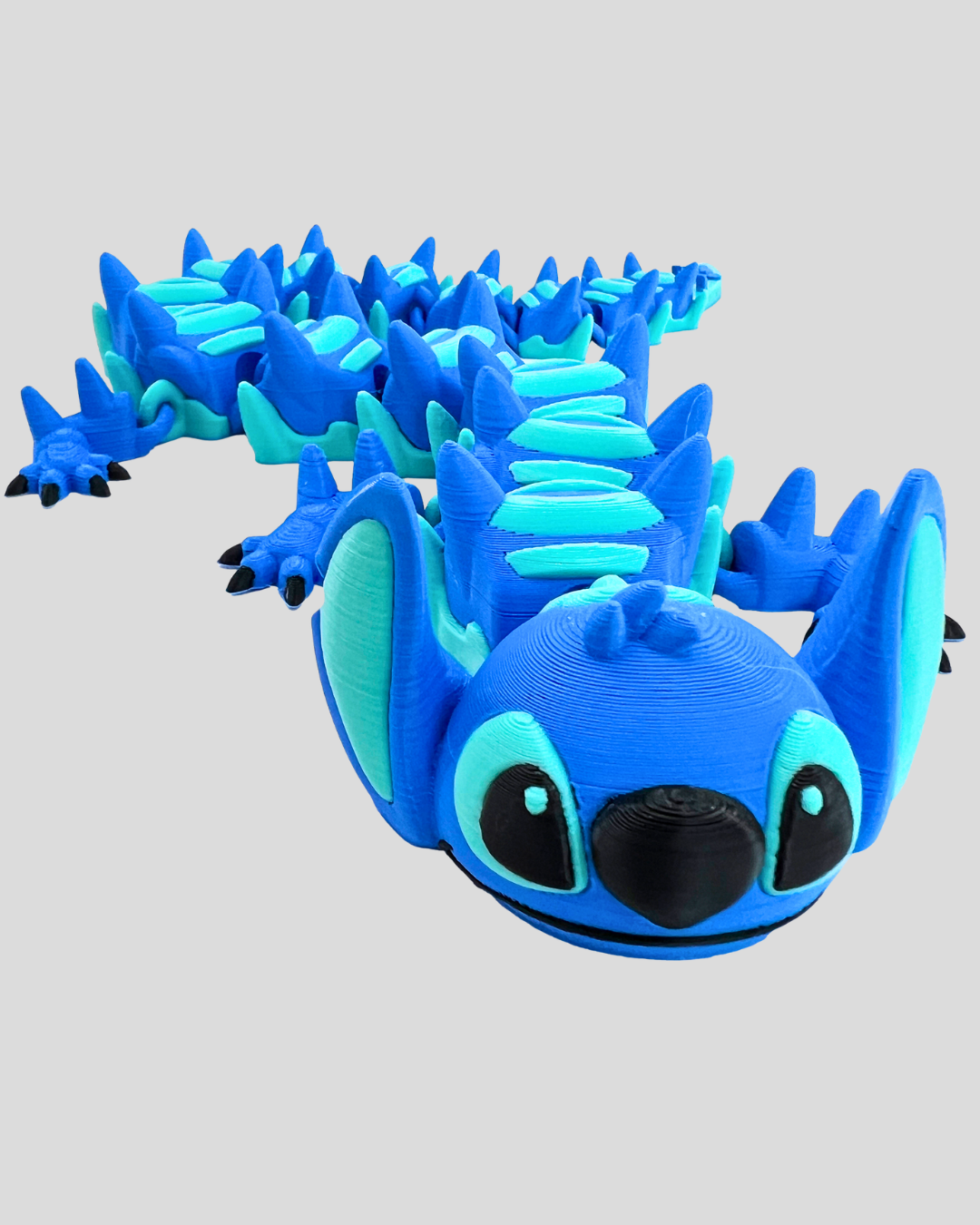 Blue Alien Dragon