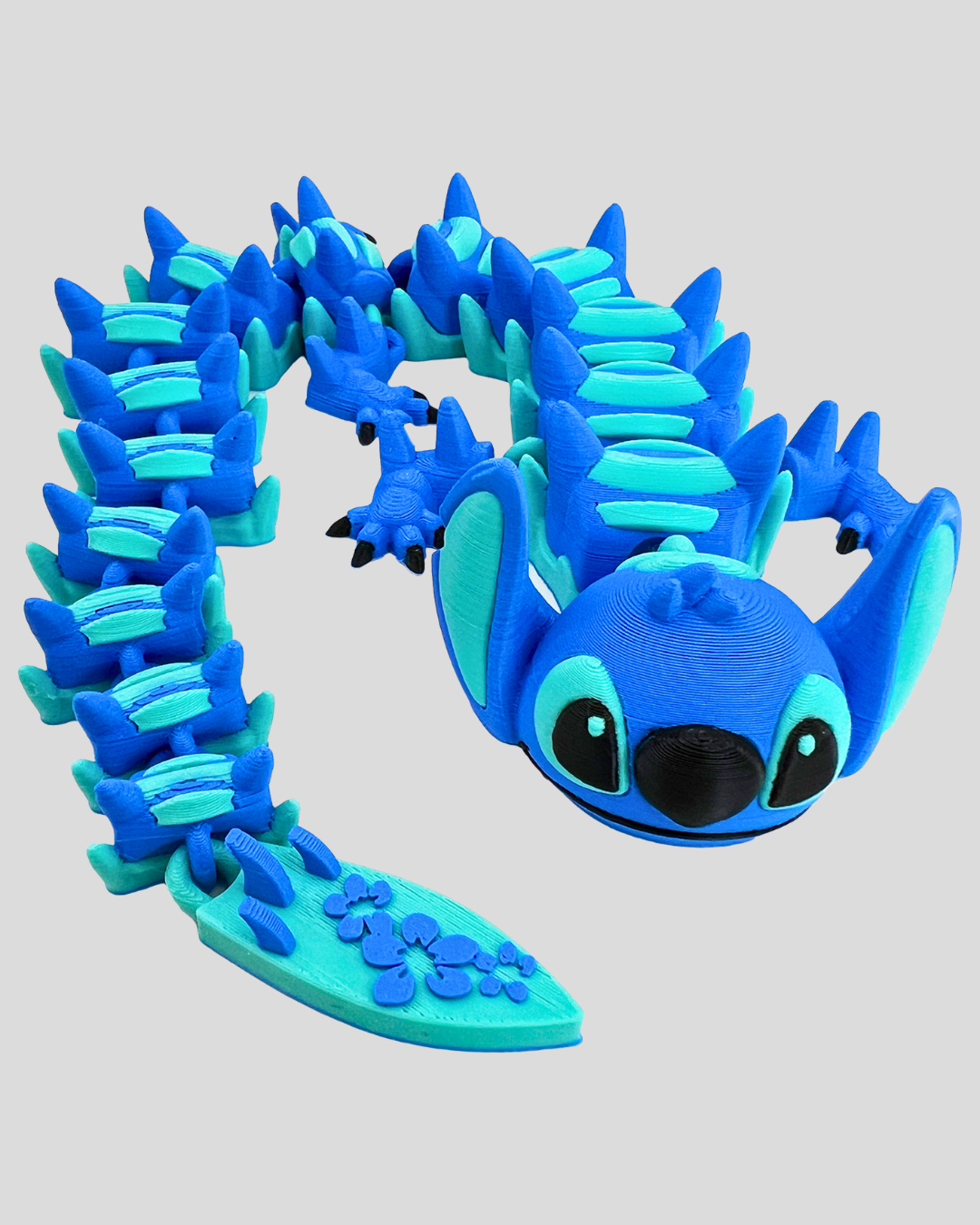 Blue Alien Dragon