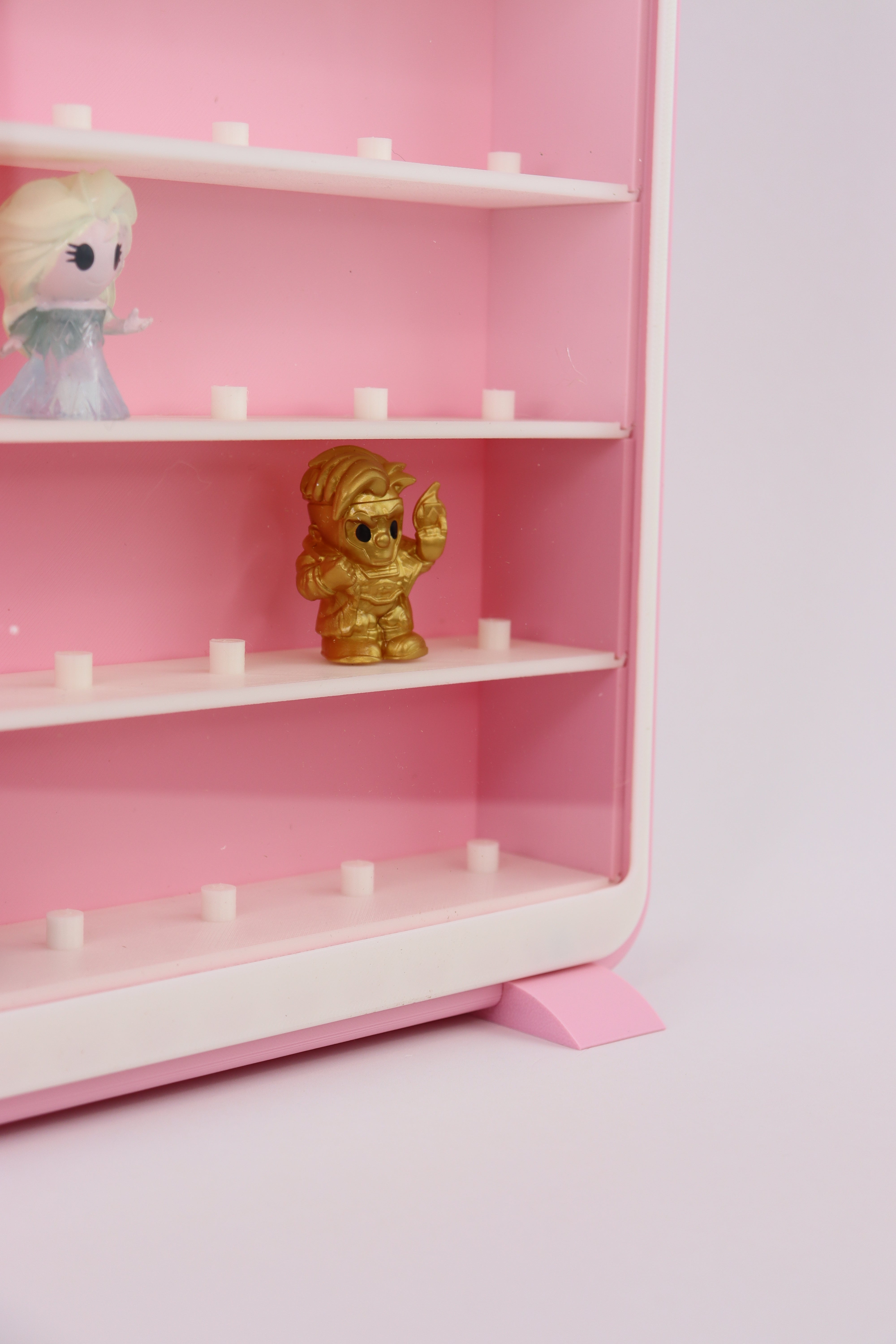 Ooshies Display Wall Mounted or Tabletop | 42 Spots + Acrylic Front